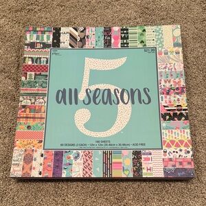 The Paper Studio All Seasons Scrapbook Paper Pad